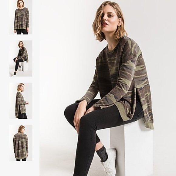 Z Supply | Weekender PULLOVER in Camo